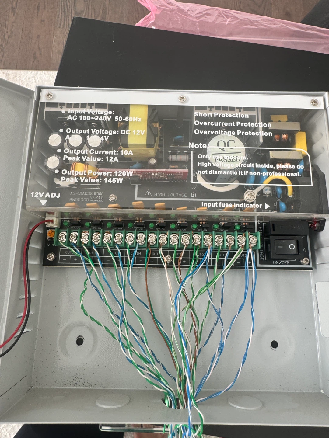 Security Camera System DVR DVS with Power Box - photo 4