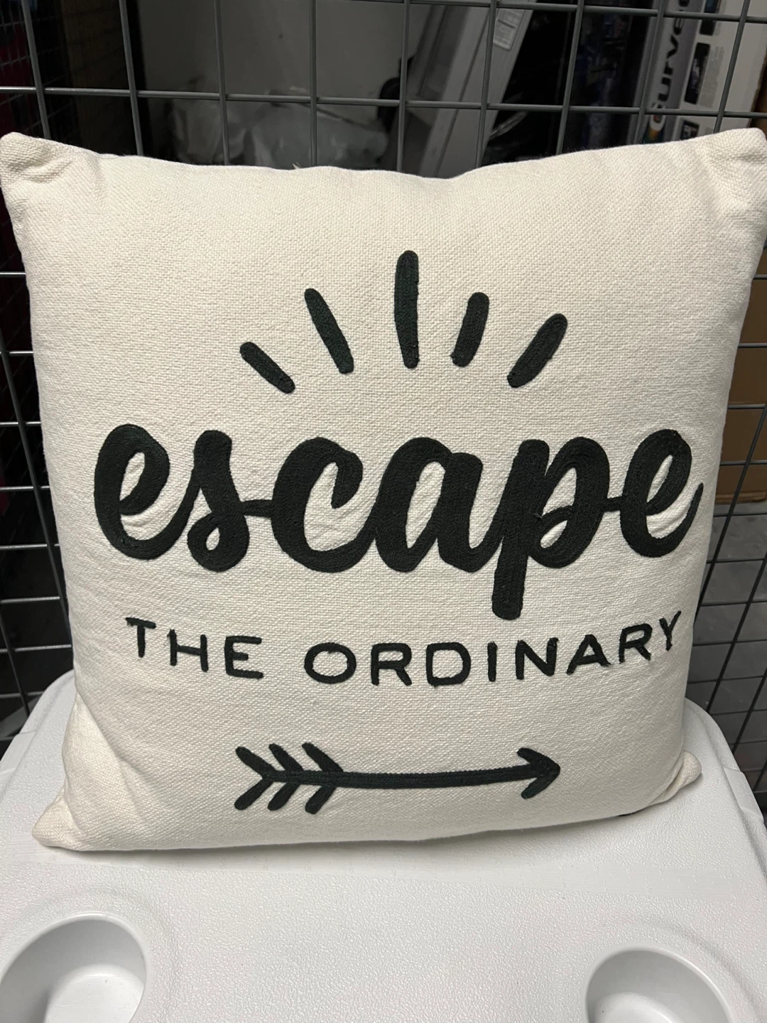 Decorative Throw Pillow - Escape the Ordinary