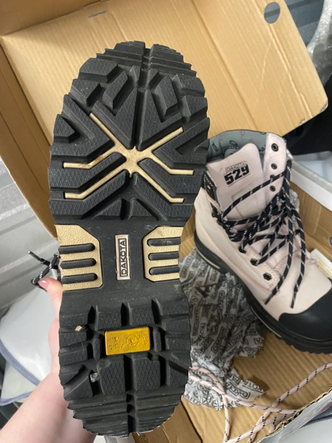 Dakota 529 Safety Boots Pink Size 7 - photo 2