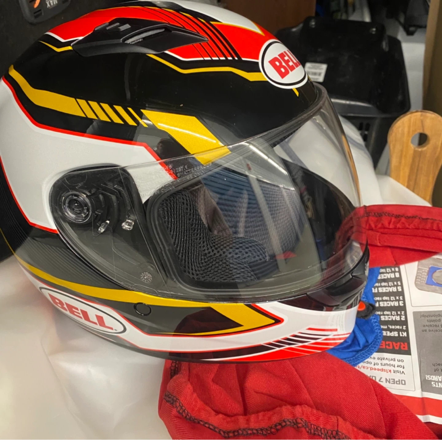 Bell Motorcycle Helmet - Size S