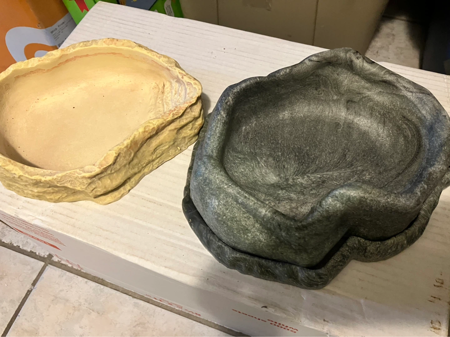 Reptile Water and Food Bowls