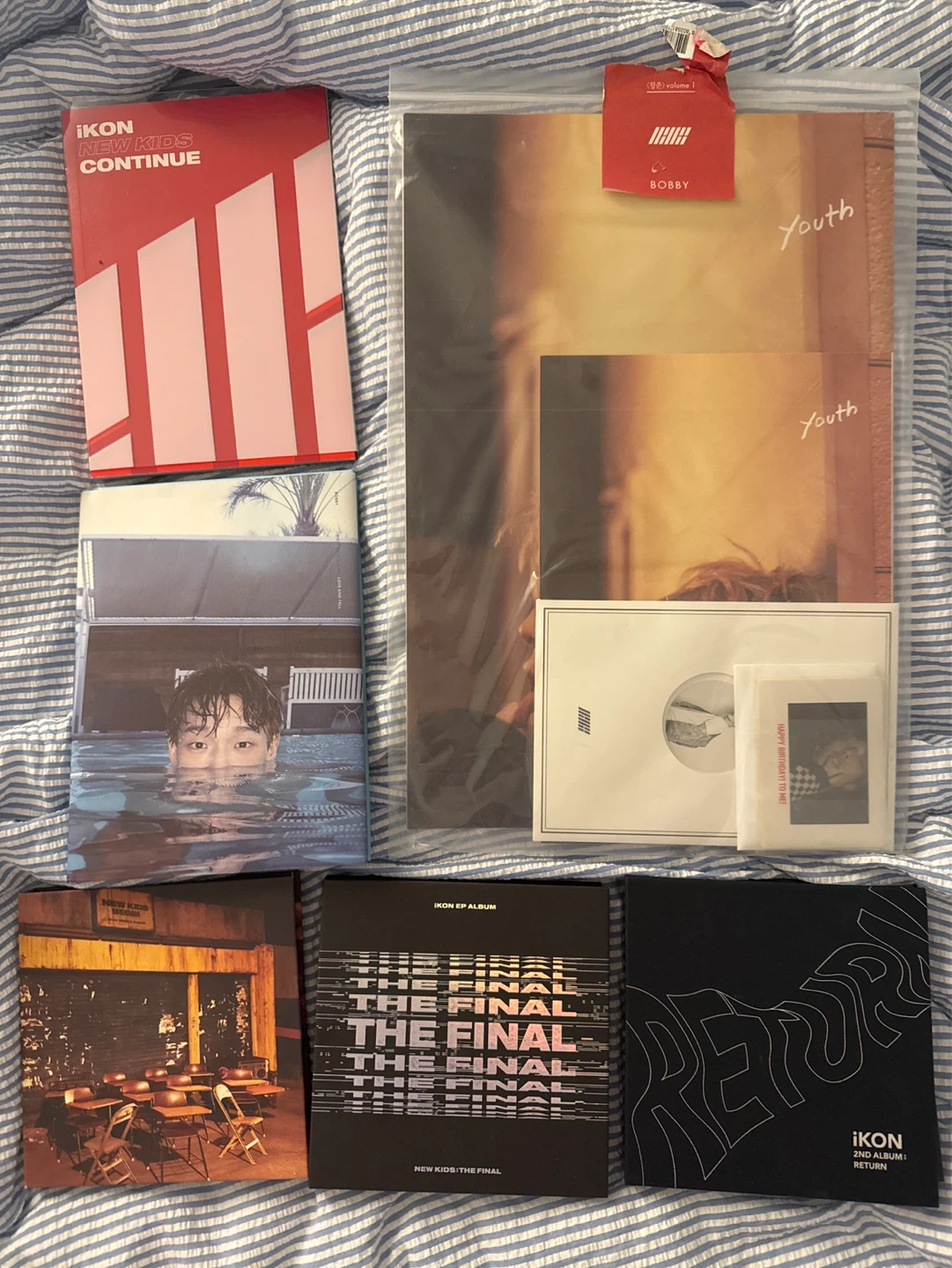 MOVING SALE: Huge iKON Album Collection & Bobby Solo Merch