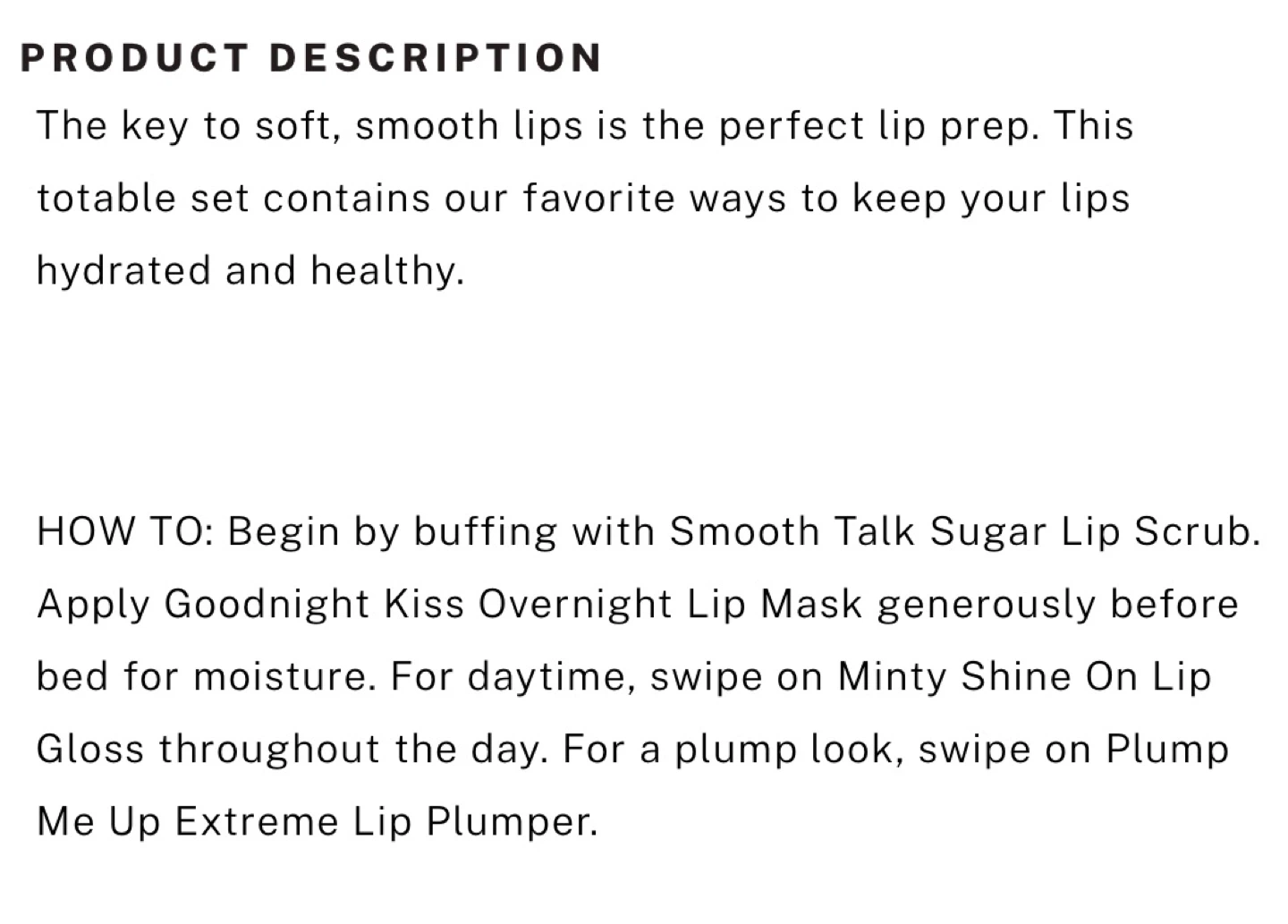 Victoria’s Secret Ultimate Lip Rescue Set – Brand New (4-Piece) - photo 3