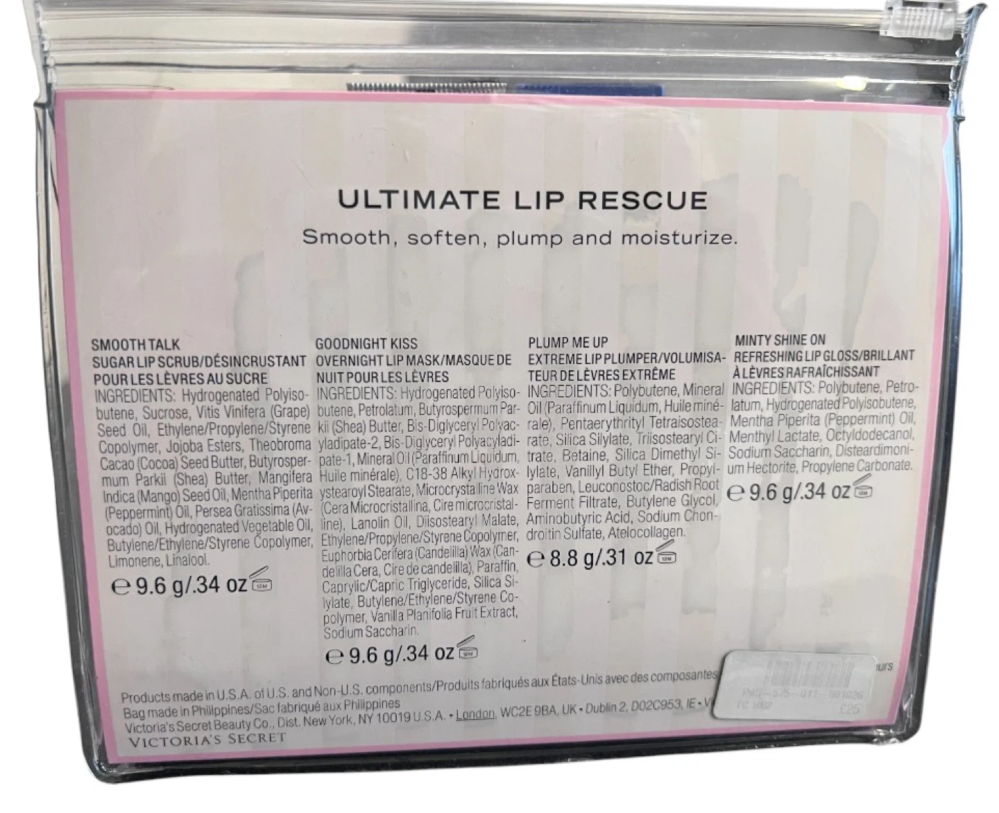 Victoria’s Secret Ultimate Lip Rescue Set – Brand New (4-Piece) - photo 2