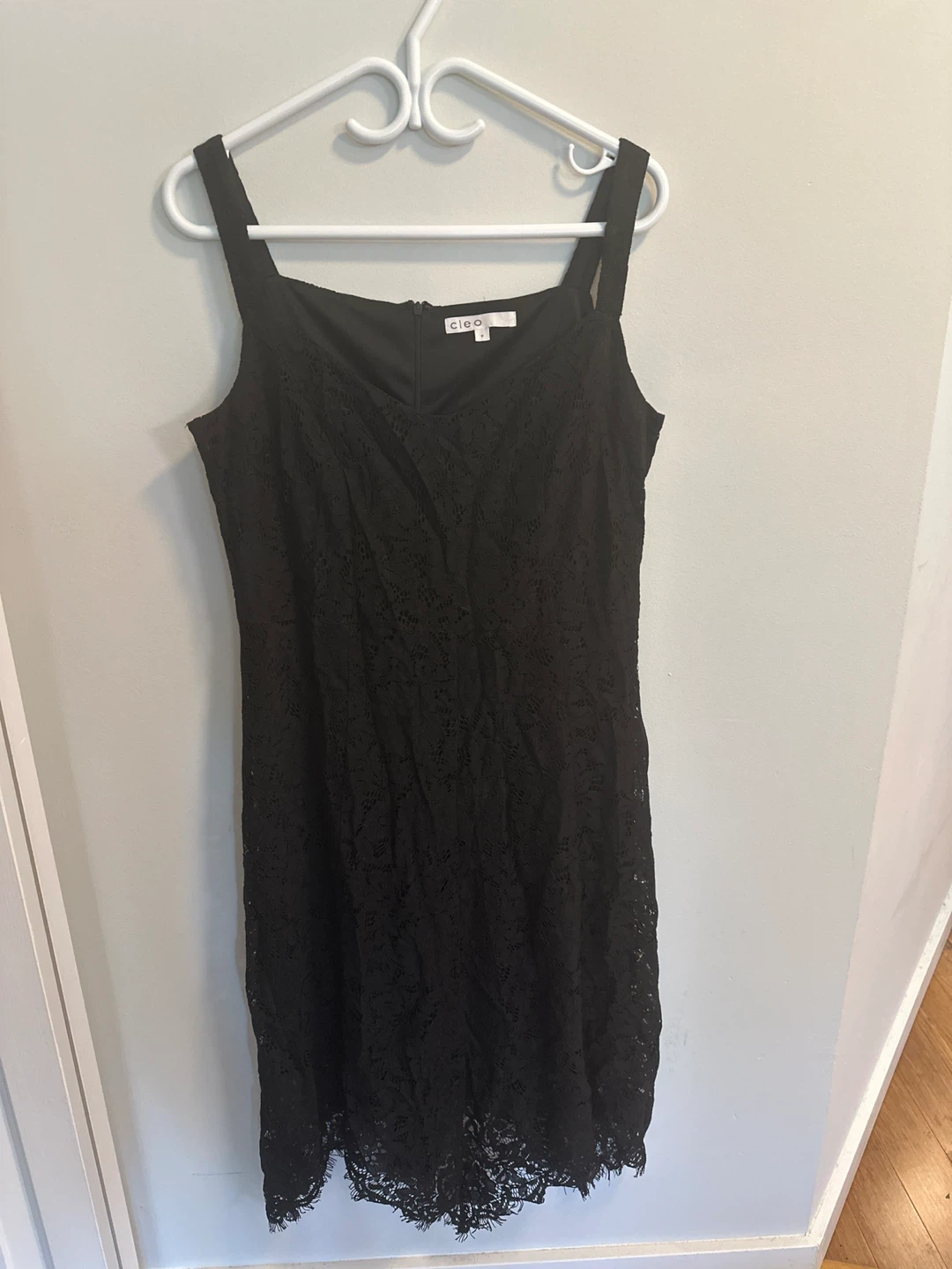Cleo Black Lace Dress Size 12