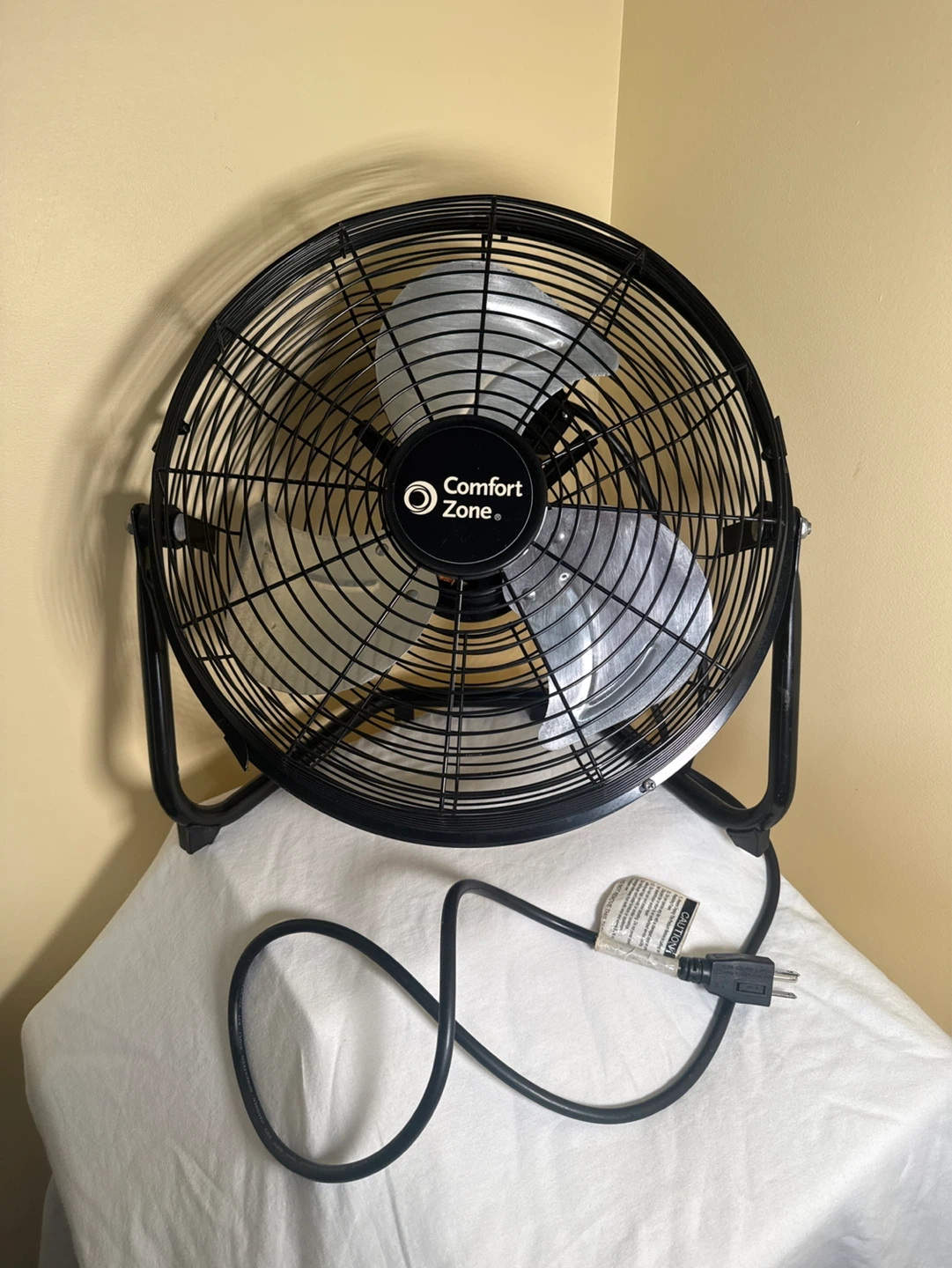 Comfort Zone High Velocity Floor Fan