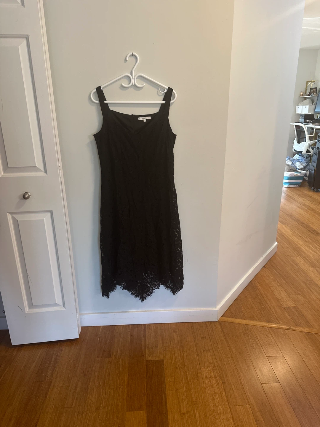 Cleo Black Lace Dress Size 12 - photo 4