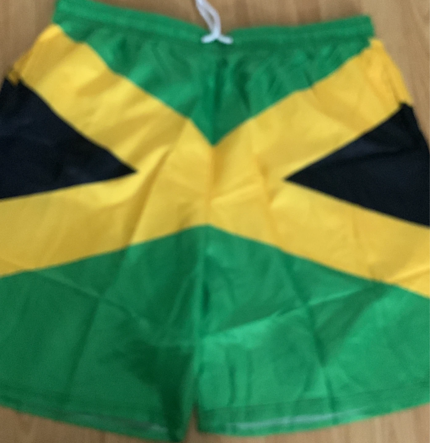 Jamaican Flag Swim Trunks - Size XL - photo 2