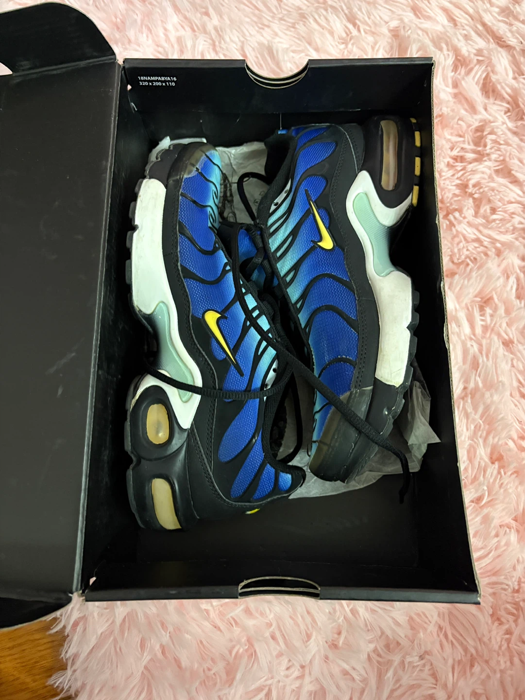 Nike Air Max Plus (GS) Blue Gradient Running Shoes - photo 2