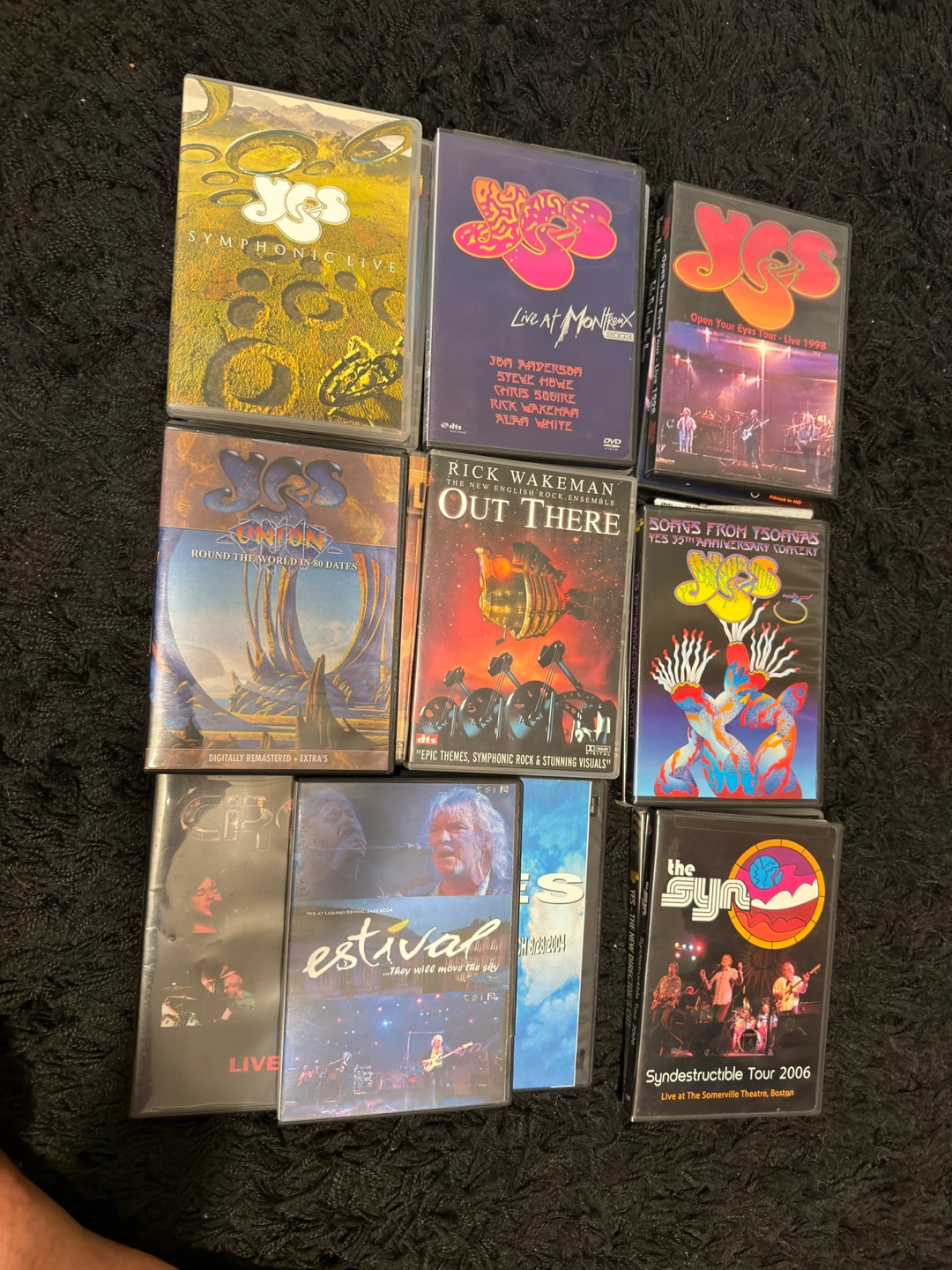 Yes, Rick Wakeman, Steve Howe and Jon Anderson DVDs - photo 2
