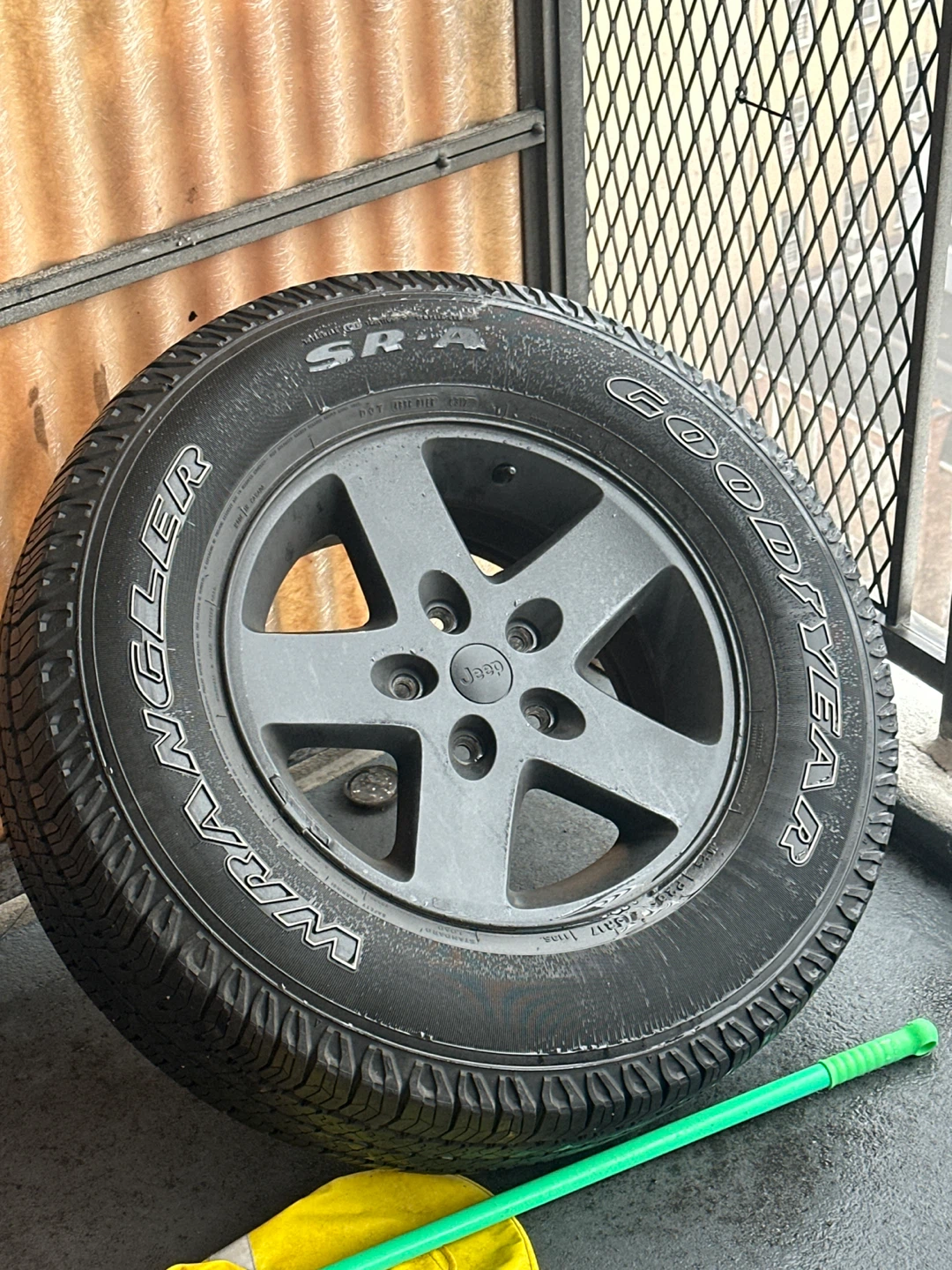 Set of 5 Jeep Wrangler Tires with Rims - photo 2