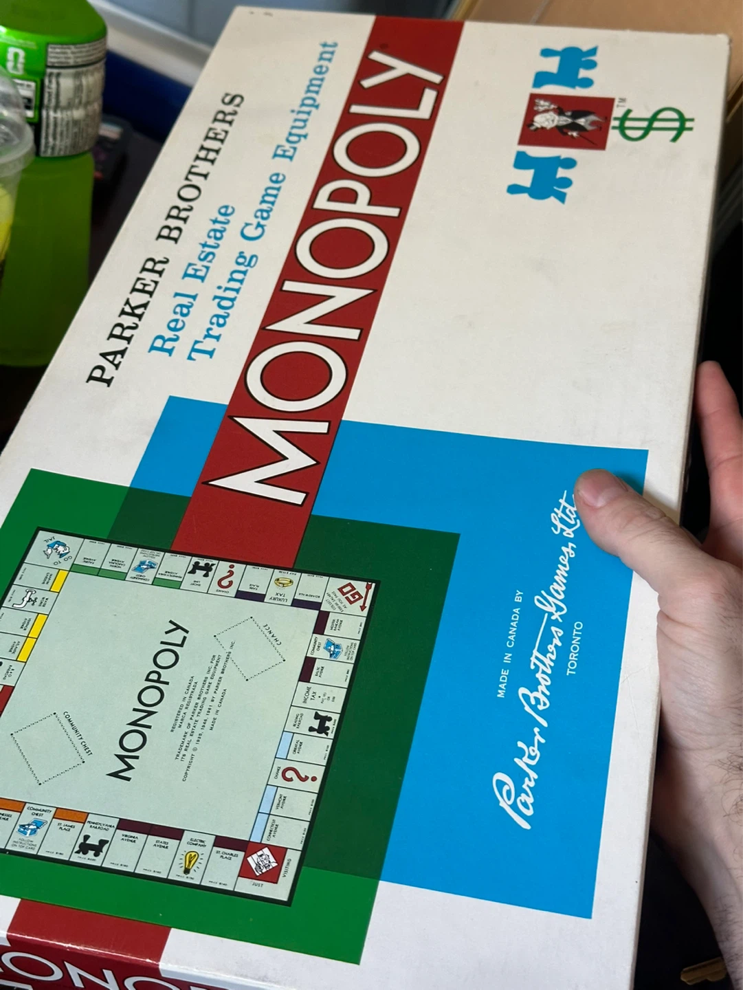 1961 monopoly board game like new
