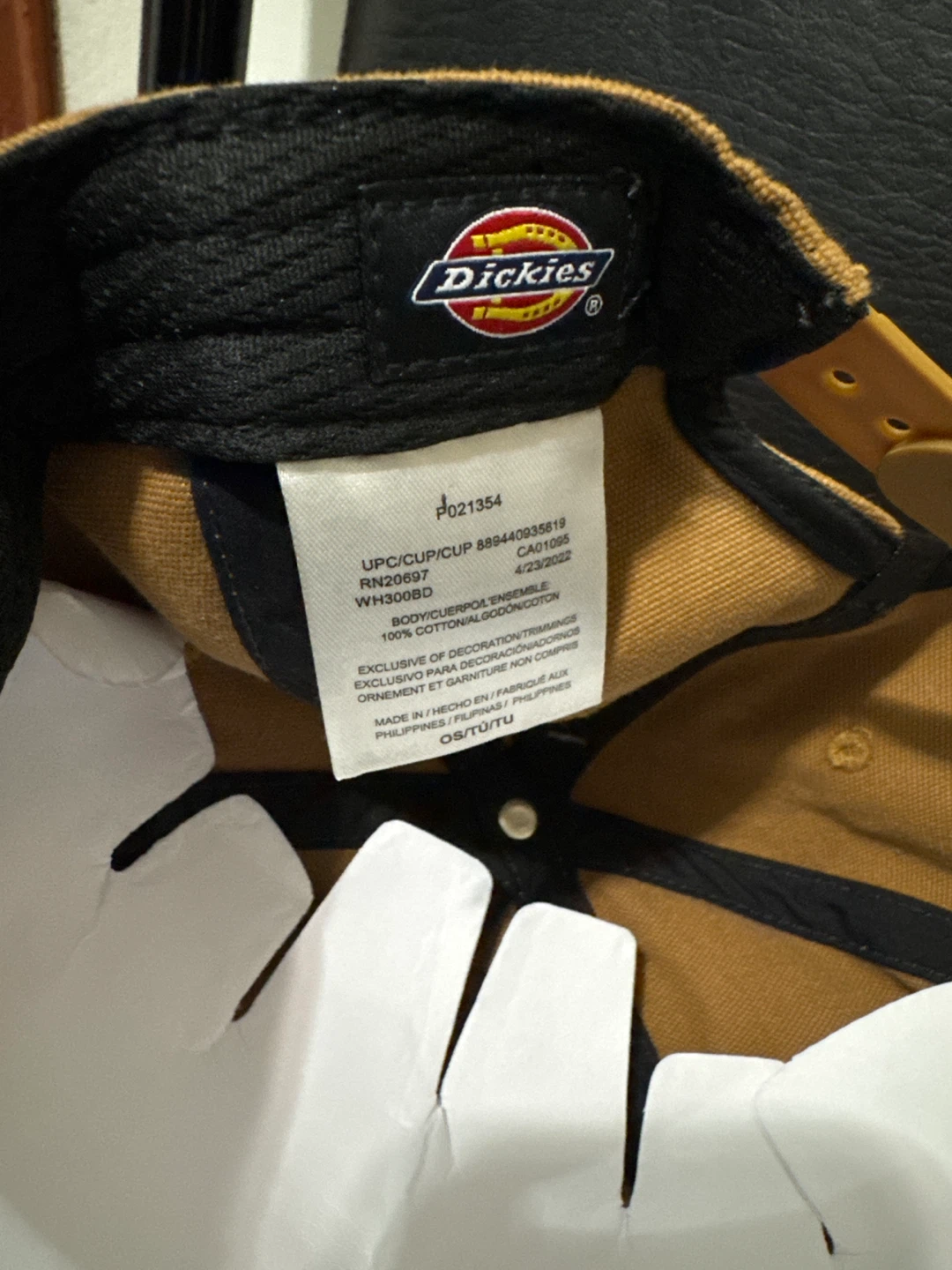 Dickies Canvas Cap - Brown - photo 3
