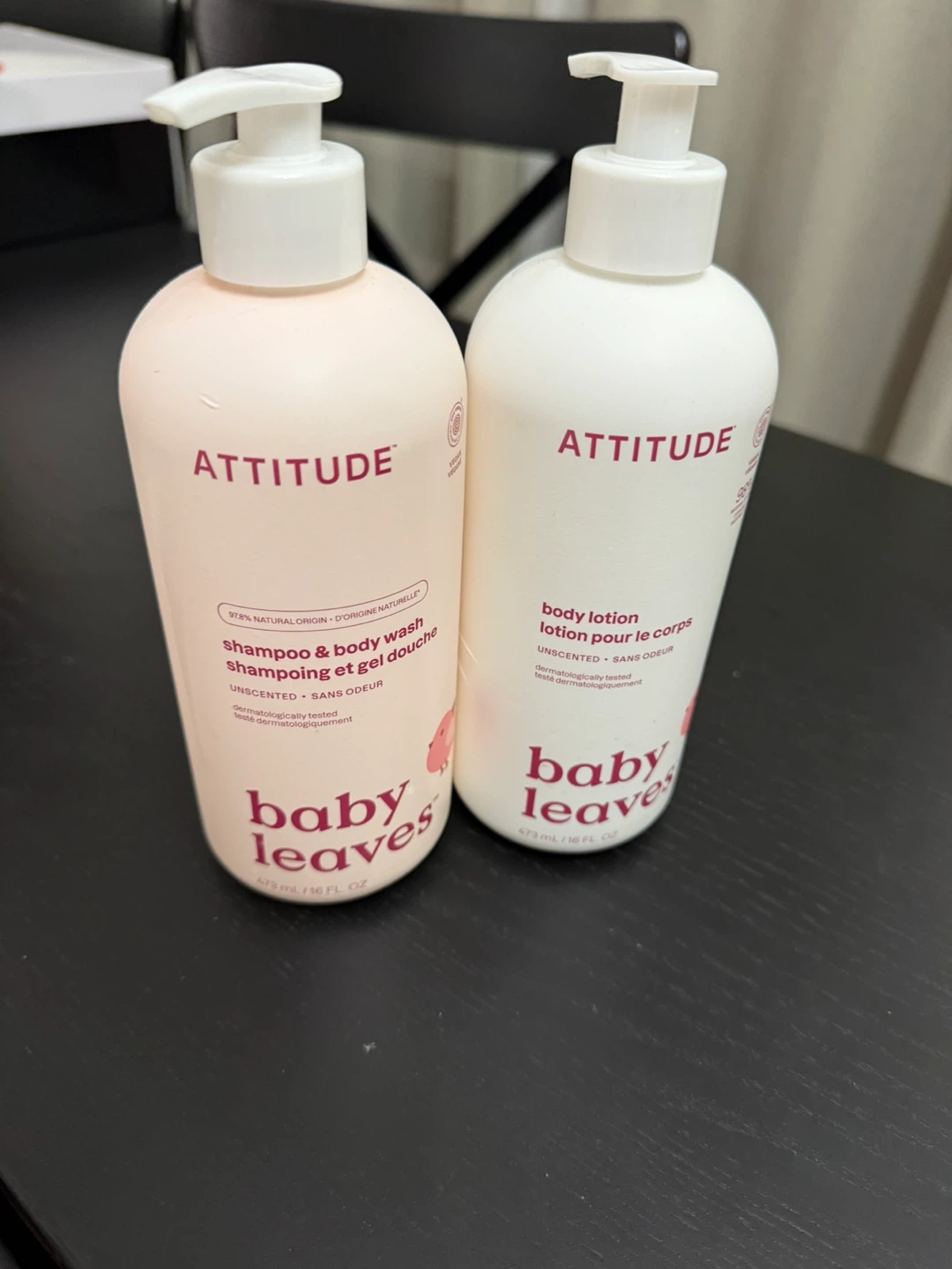 ATTITUDE Baby Leaves Shampoo & Body Wash and Body Lotion Set - photo 2