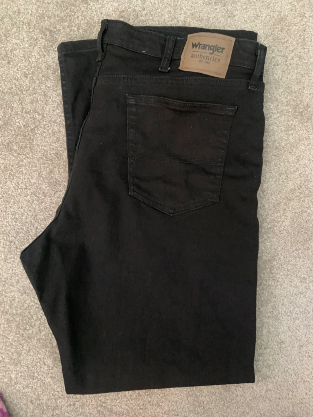 Wrangler Authentics Black Jeans 38x30 - photo 2