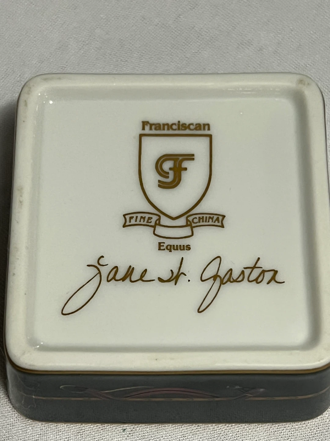 Franciscan Fine China Trinket Box - photo 5