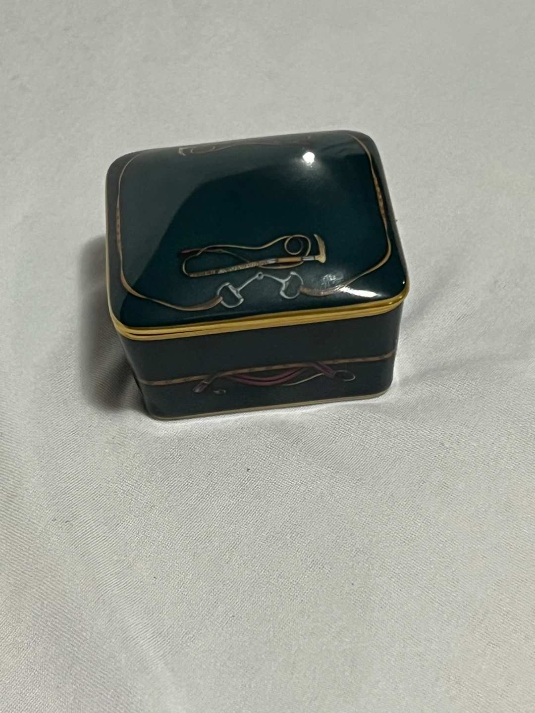 Franciscan Fine China Trinket Box - photo 2