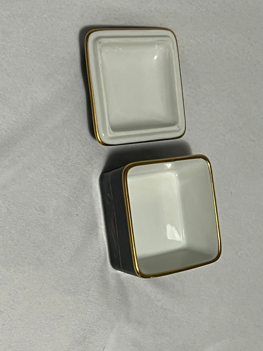 Franciscan Fine China Trinket Box - photo 3