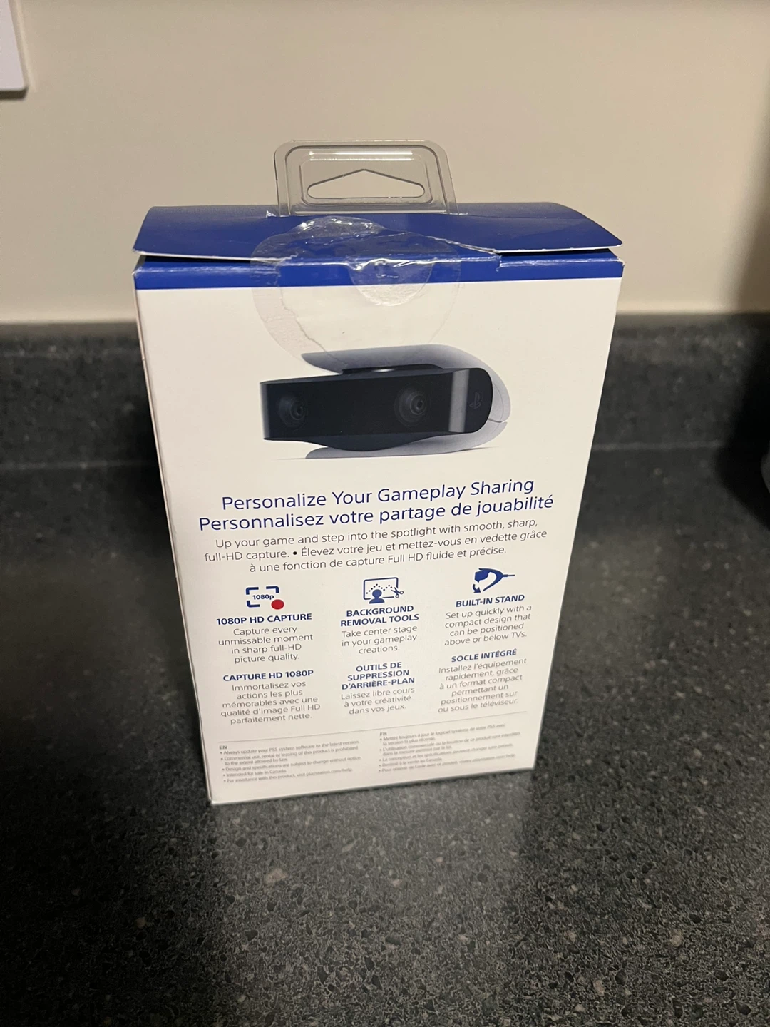 PlayStation HD Camera for PS5, used once.