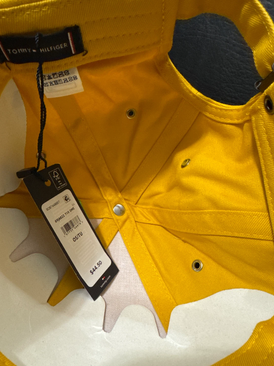 Tommy Hilfiger Yellow Baseball Cap OS/TU - photo 4