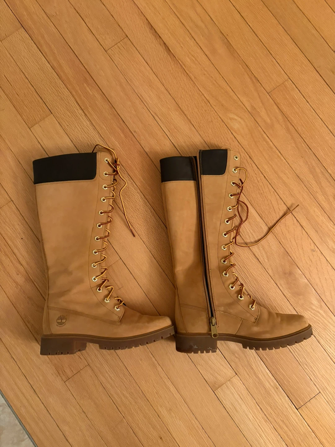 Timberland Women's Tall Lace-Up Boots: Size 6 Women’s