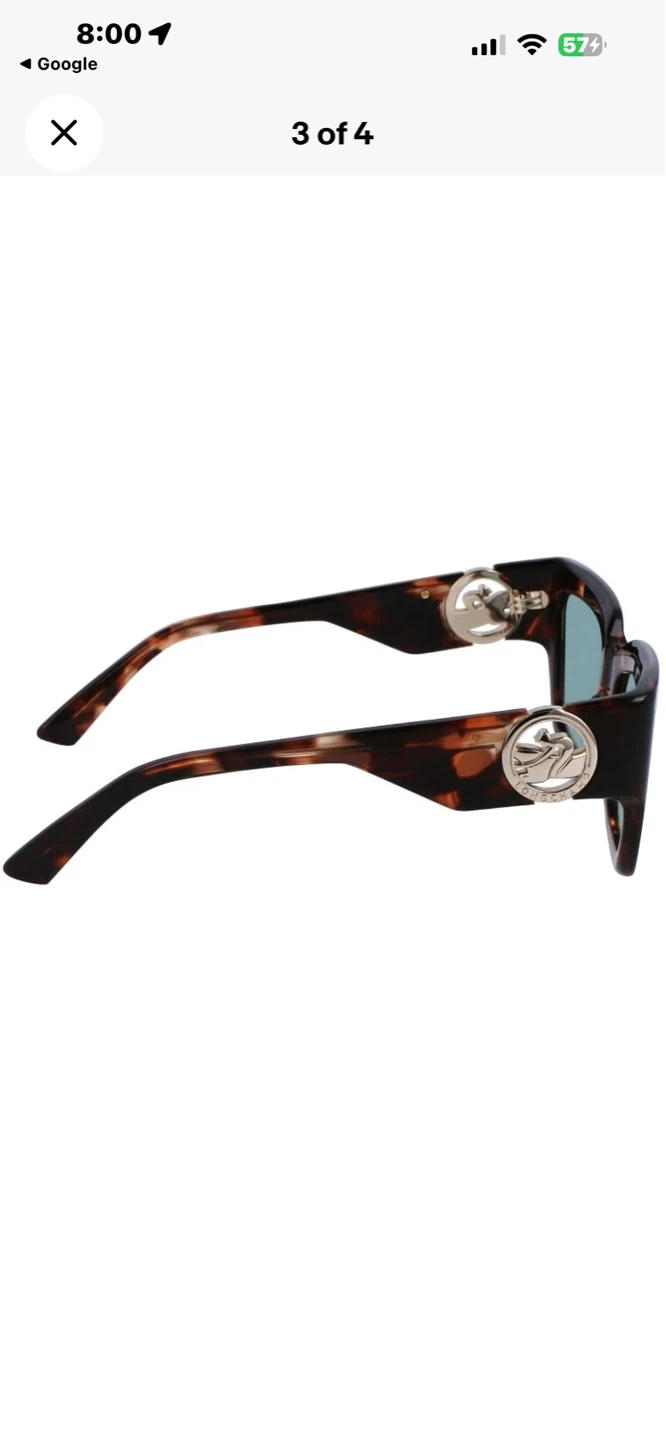 Longchamp Tortoiseshell Sunglasses - photo 3