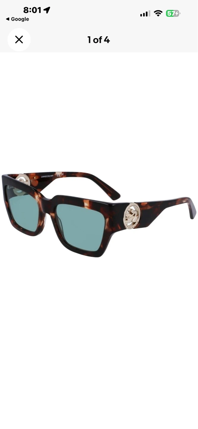 Longchamp Tortoiseshell Sunglasses - photo 4