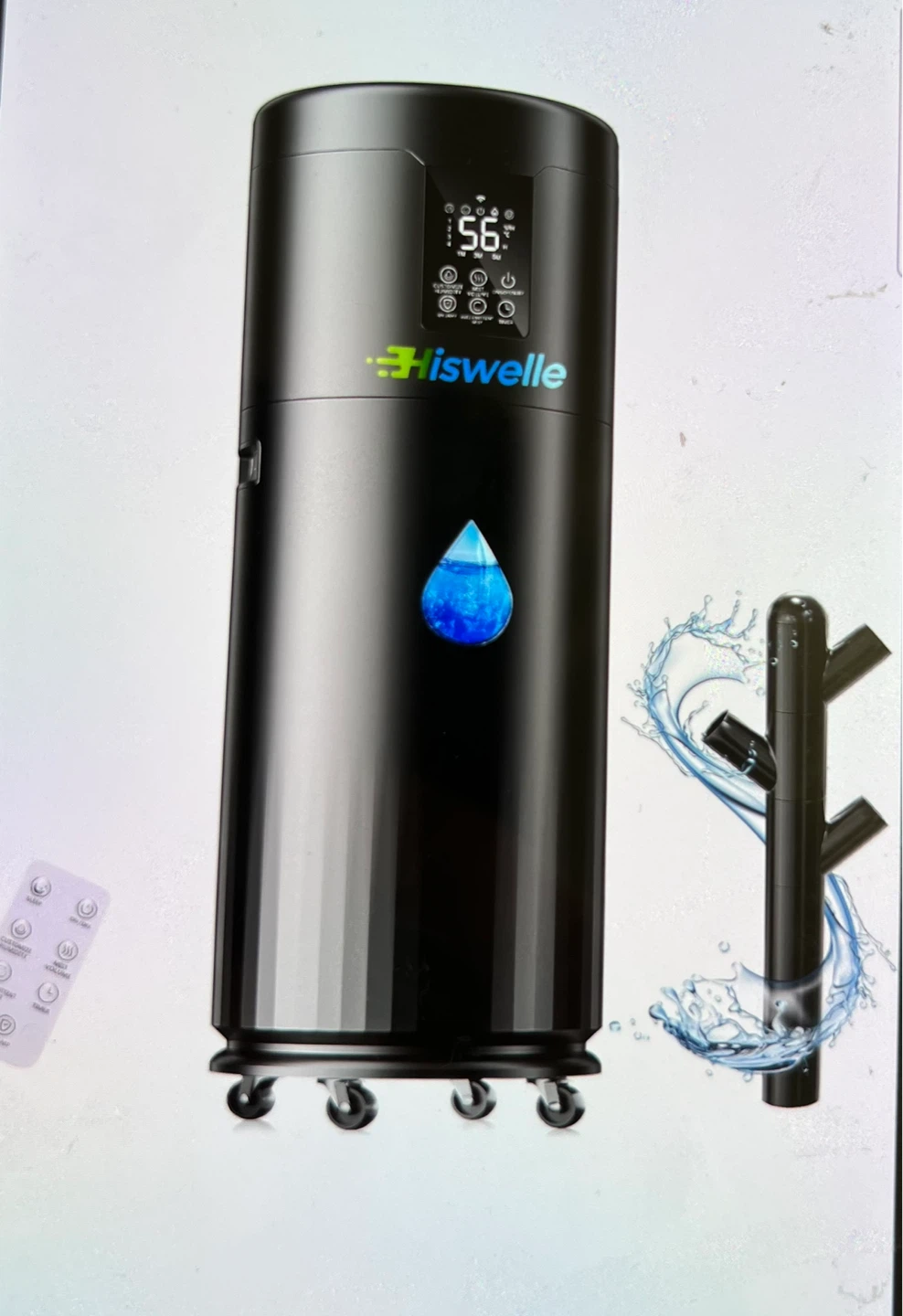 Hiswelle Humidifier with Remote