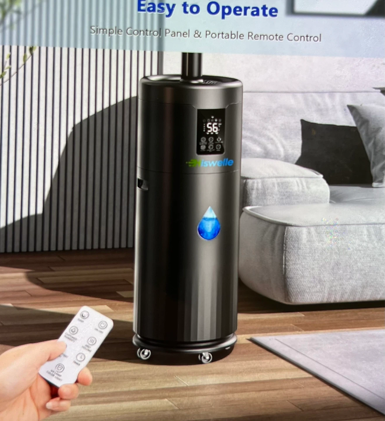 Hiswelle Humidifier with Remote - photo 4
