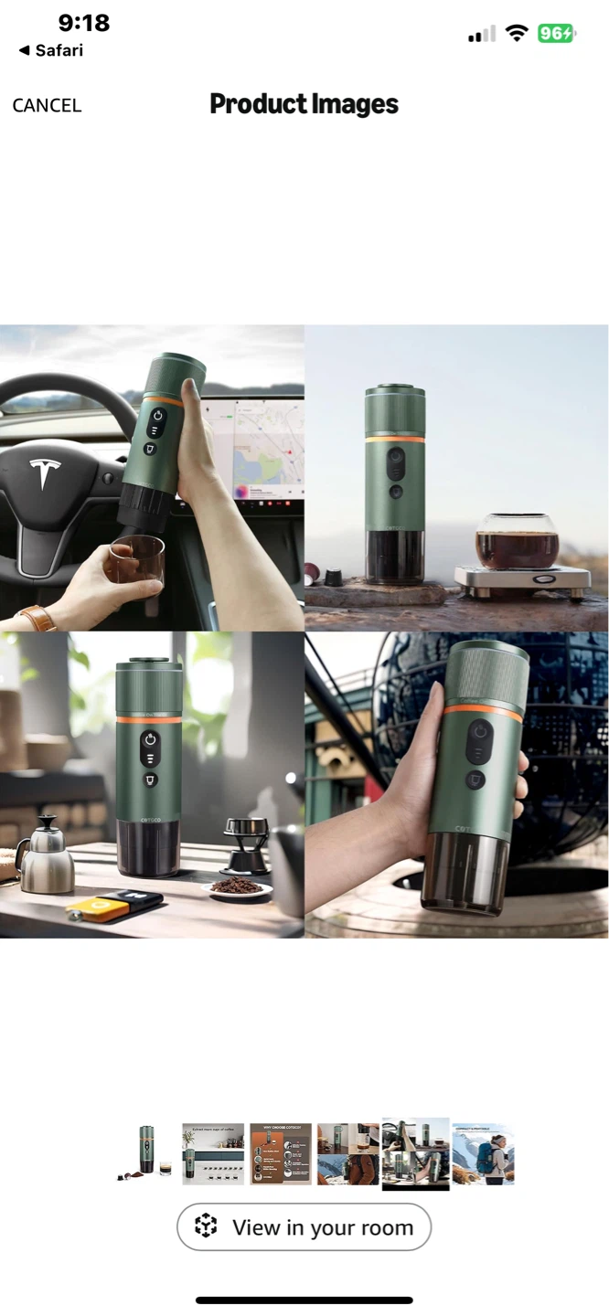 Portable Espresso Coffee Maker - photo 3