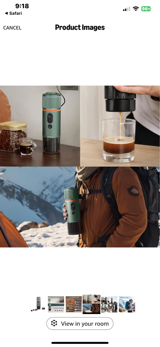 Portable Espresso Coffee Maker - photo 2