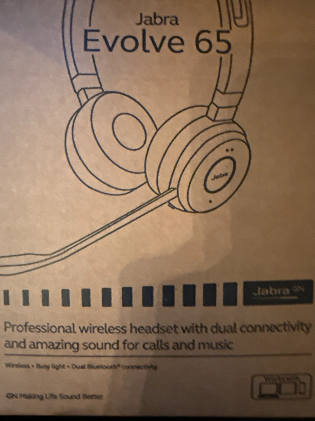 Jabra Evolve 65 Professional Wireless Headset