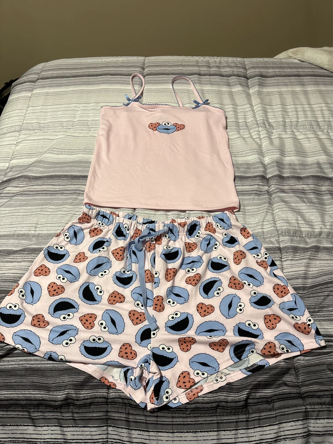 Cookie Monster Pajama Set
