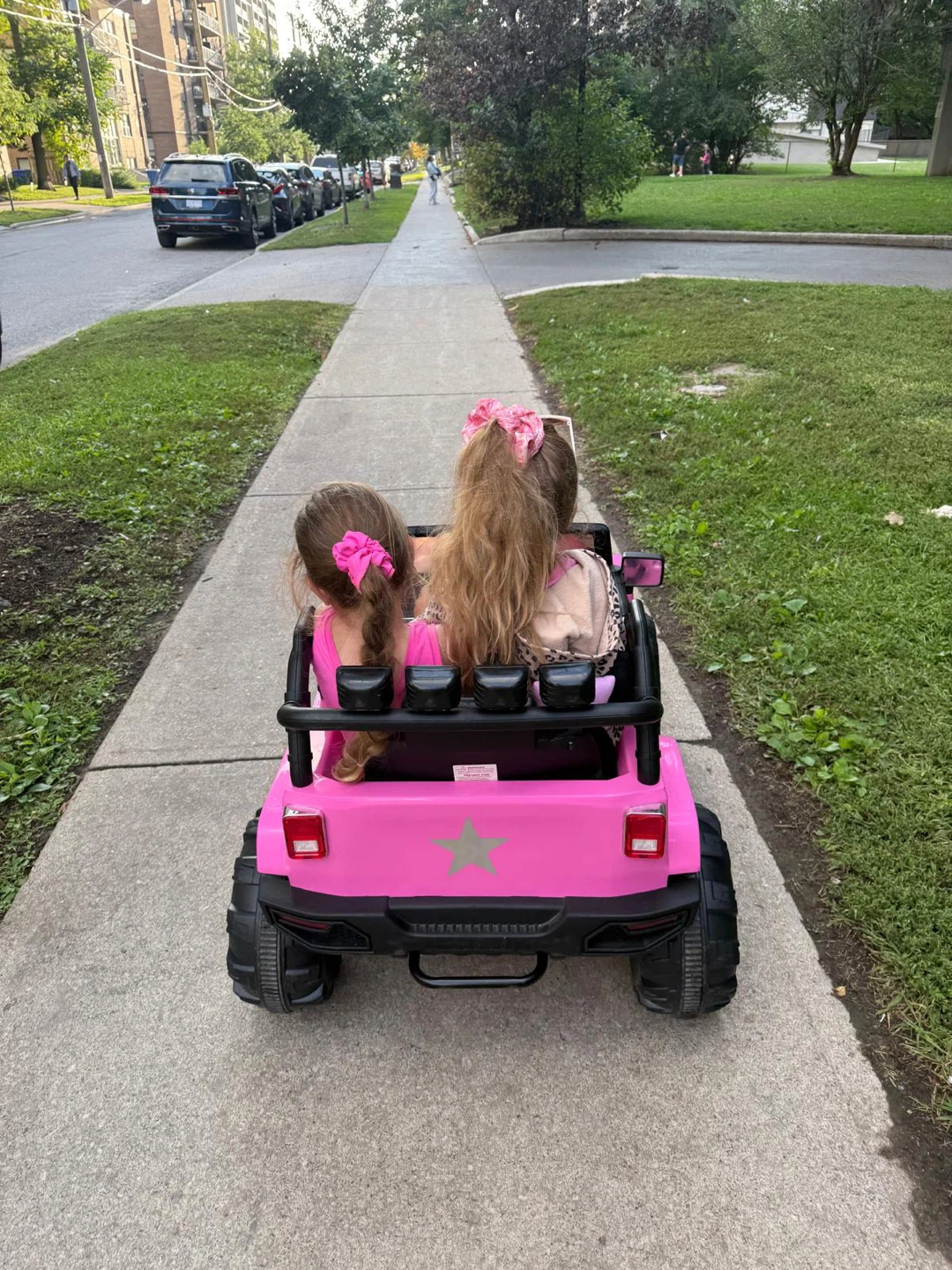 Pink Ride-On Jeep for Kids
