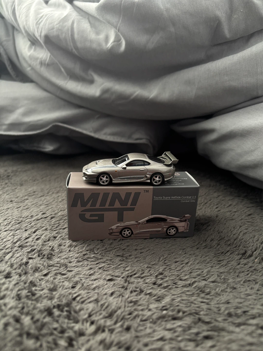 MINI GT Toyota Supra Veilside Combat Grey (TRADE OR SALE)