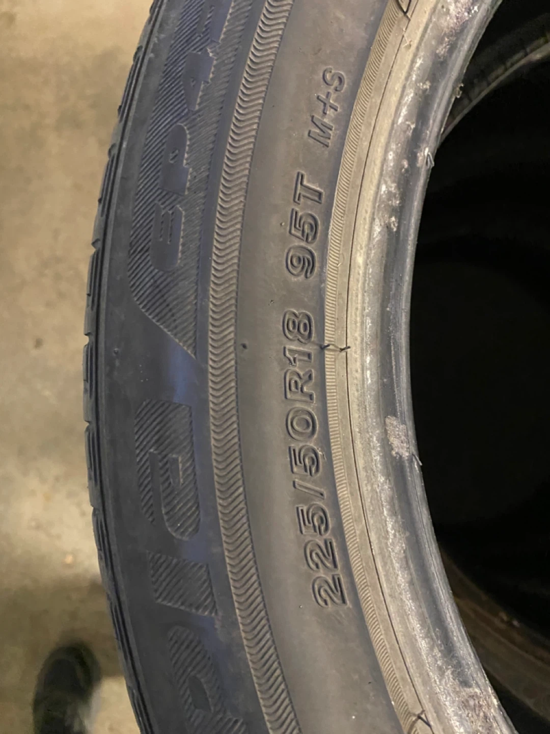 225/50R18 95T M+S Tires (Set of 4) - photo 4