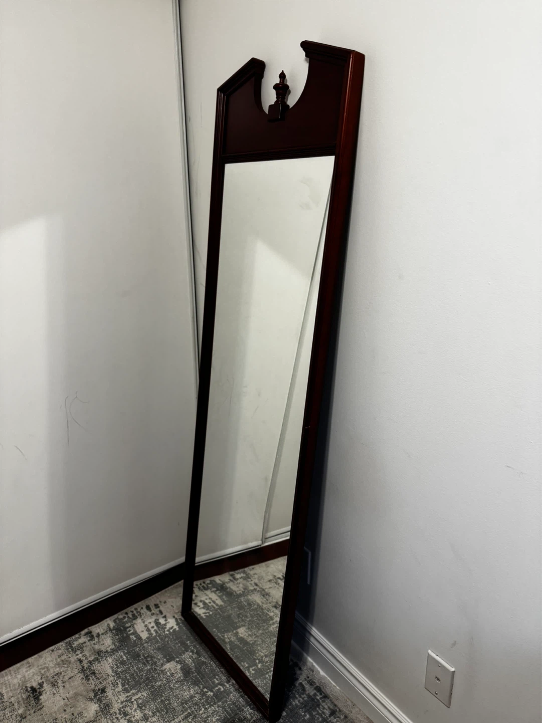 Wooden Full Length Mirror
