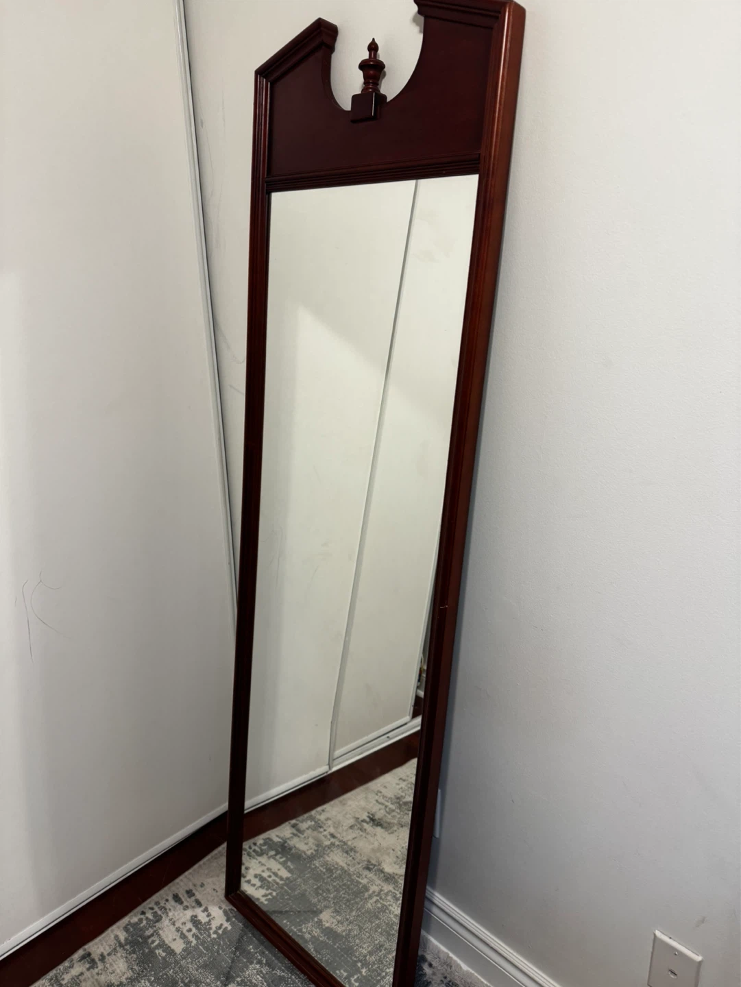 Wooden Full Length Mirror - photo 2