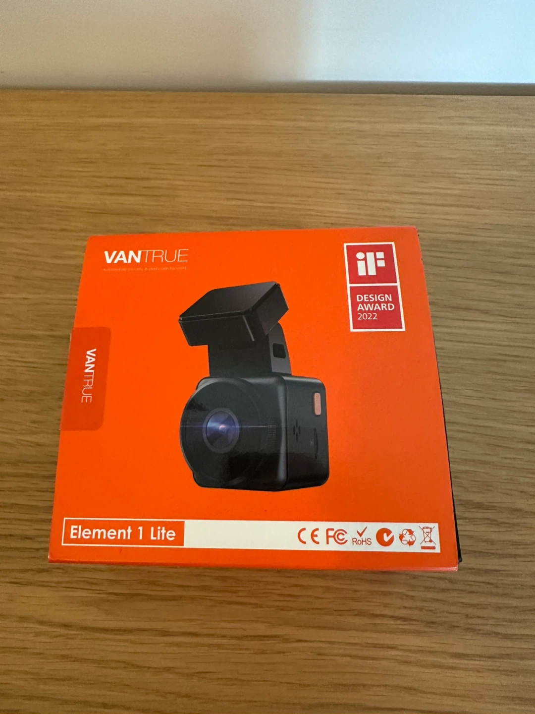 Vantrue Element 1 Lite Voice Controlled Dash Cam - photo 2