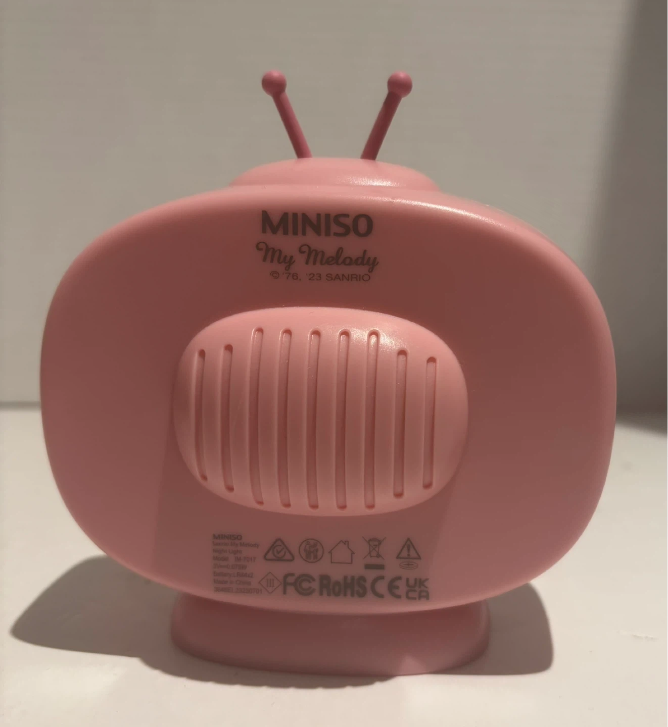 Miniso My Melody Pink Retro TV NightLight - photo 4