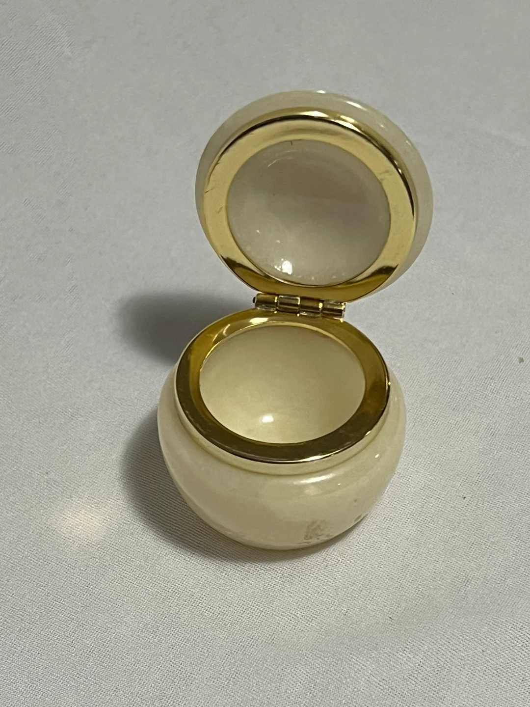 Vintage Italian Alabaster Trinket Box - photo 2