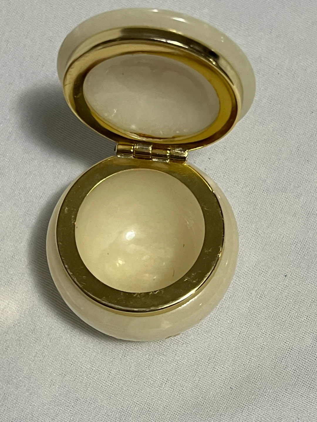 Vintage Italian Alabaster Trinket Box - photo 4