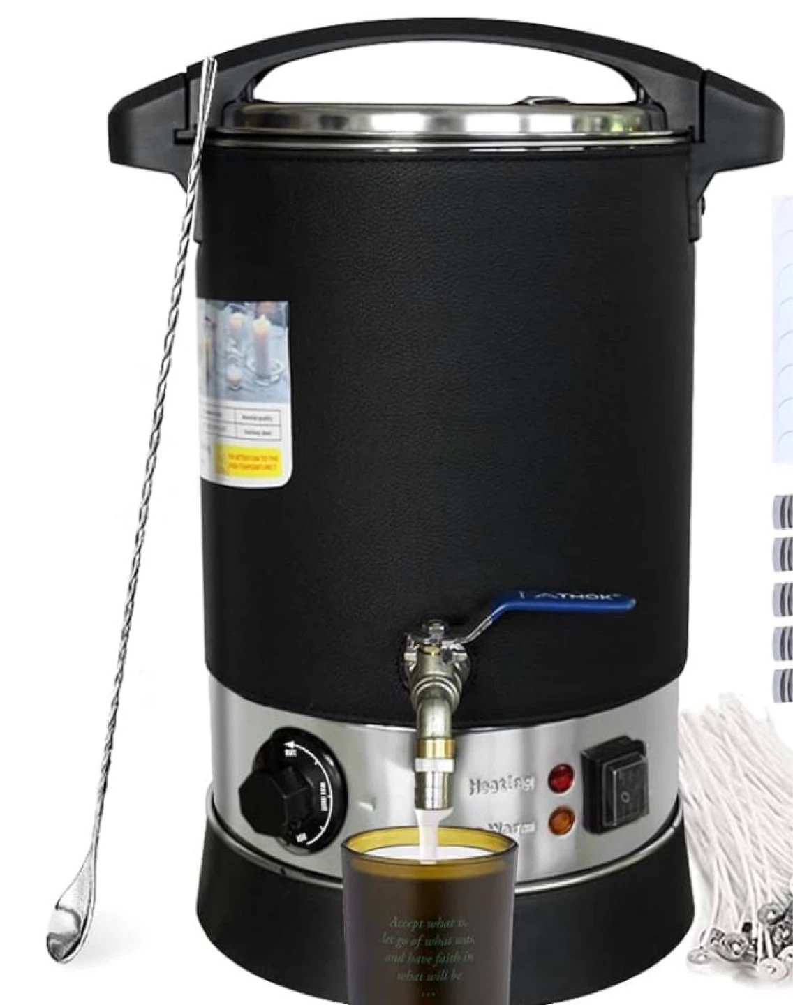ToAuto Wax Melter Pot with Tap
