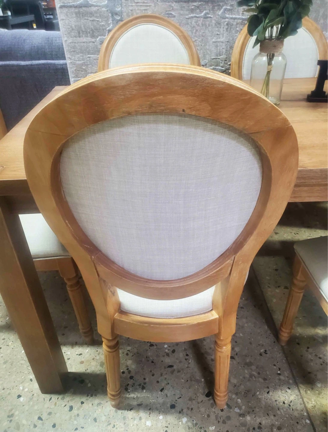New 7 Piece Modern Sturdy Solid Dining Set - photo 3