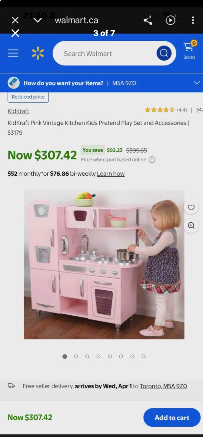 Kids Wooden Play Kitchen + IKEA Easel – Great Condition - photo 4