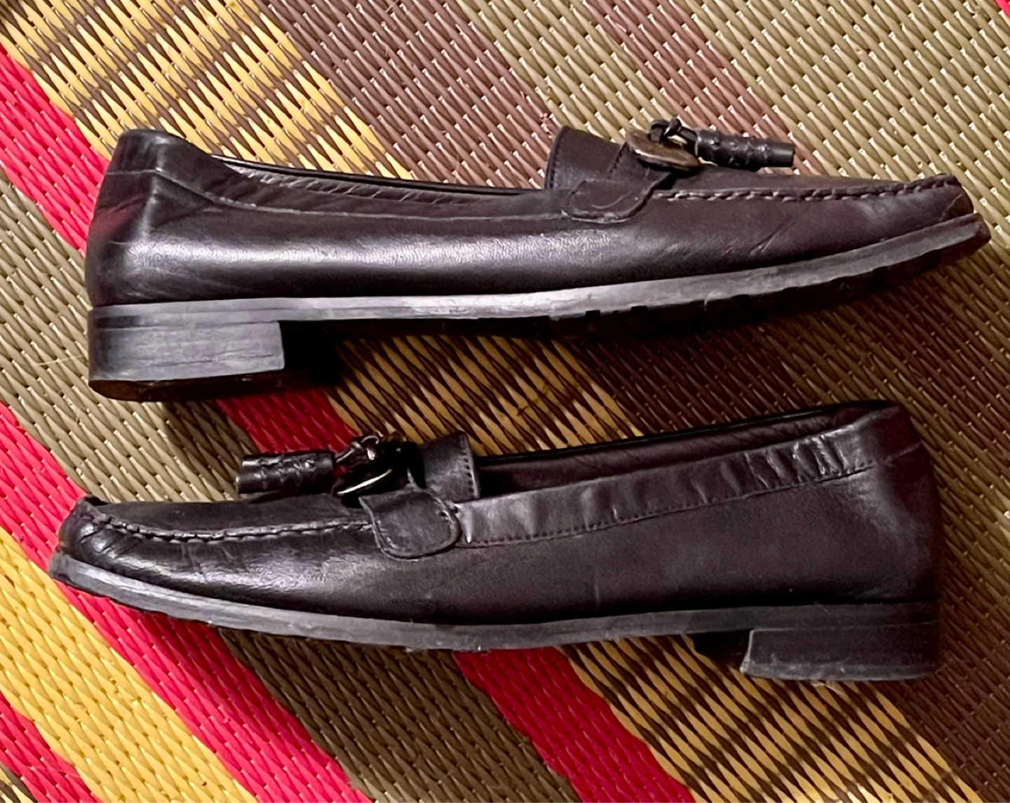 Stuart Weitzman Black Leather Loafers - photo 2
