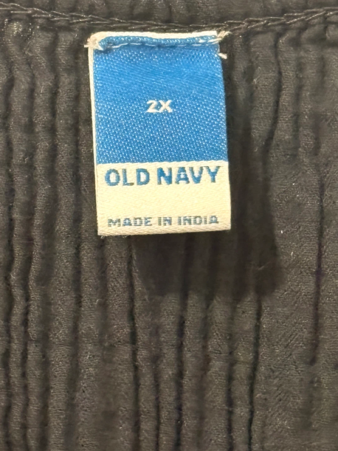 Old Navy Black Peplum Top Size 2X - photo 2