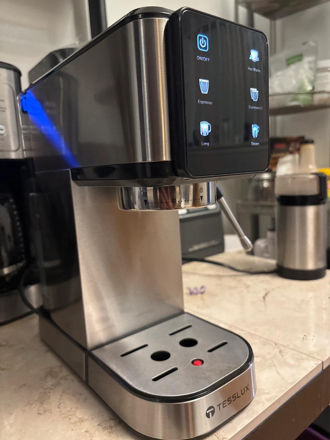 Tesslux Espresso Machine with Frother - photo 3