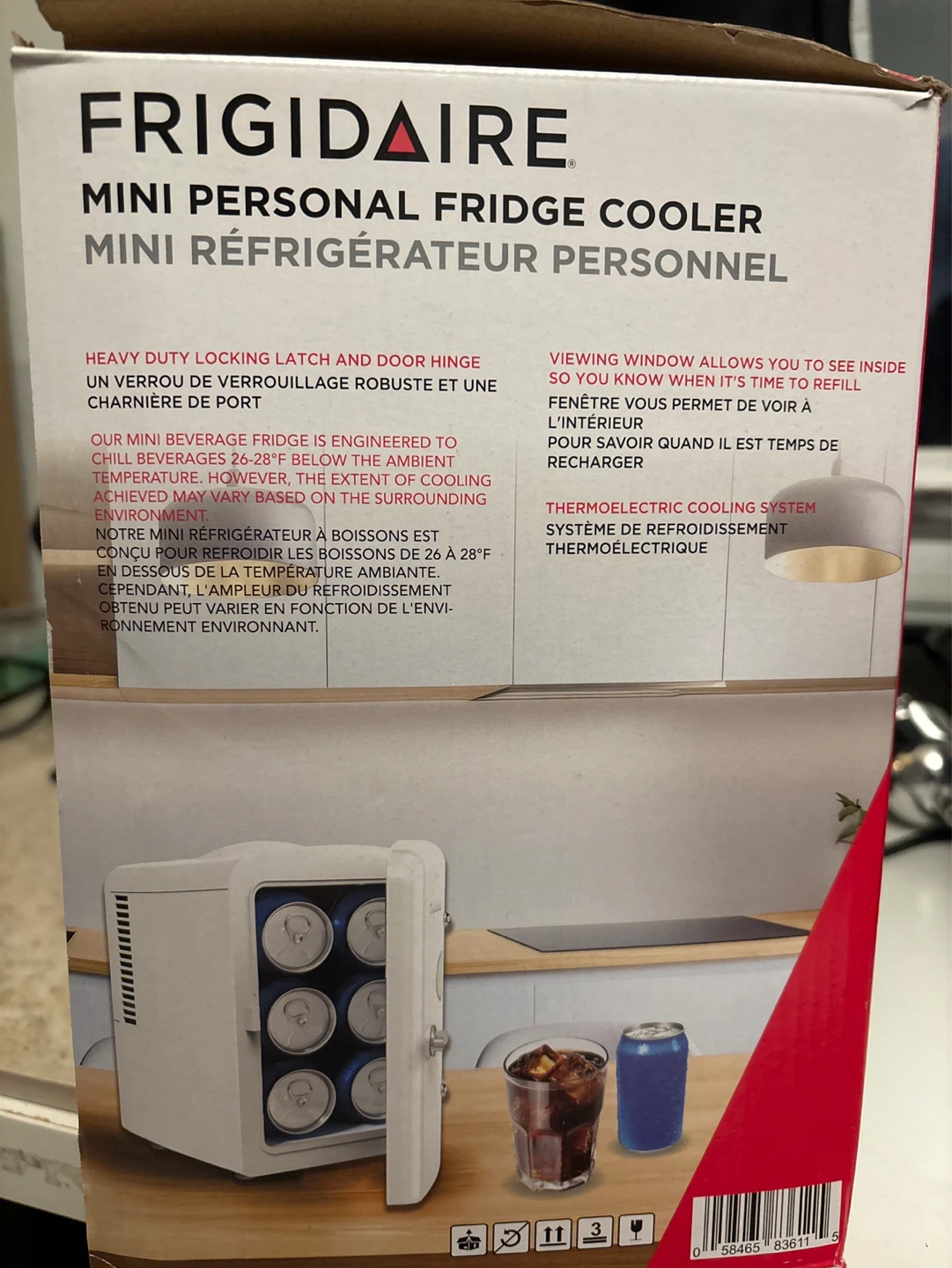 Frigidaire Mini Personal Fridge Cooler - photo 3