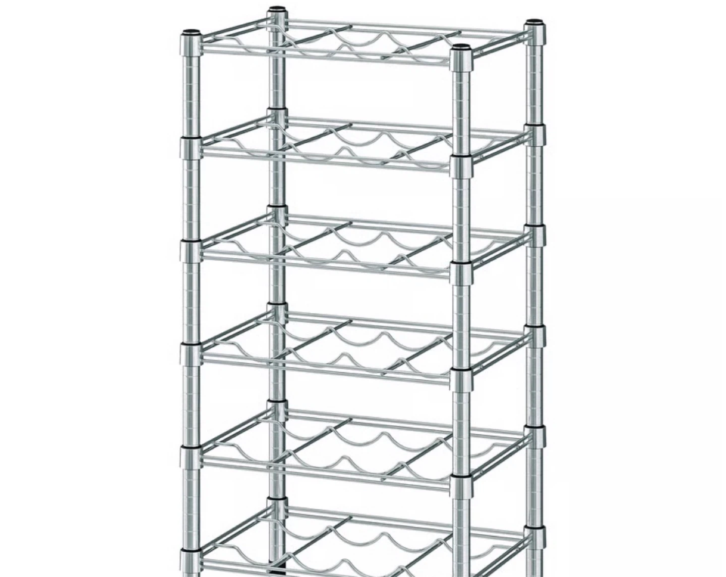 IKEA Metal Wine Rack Shelf - photo 2